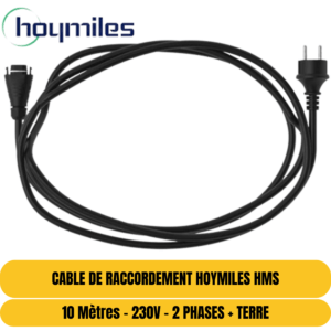 cordon alimentation micro onduleur hoymiles hms 10m plug and play