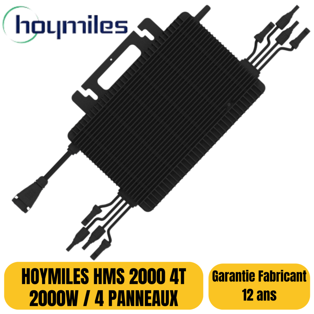 Micro-onduleur Solaire HMS-2000 2000W - Pour 4 Panneaux Photovoltaïques