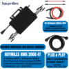 kit solaire plug and play 4 panneaux sans support sol 1800w
