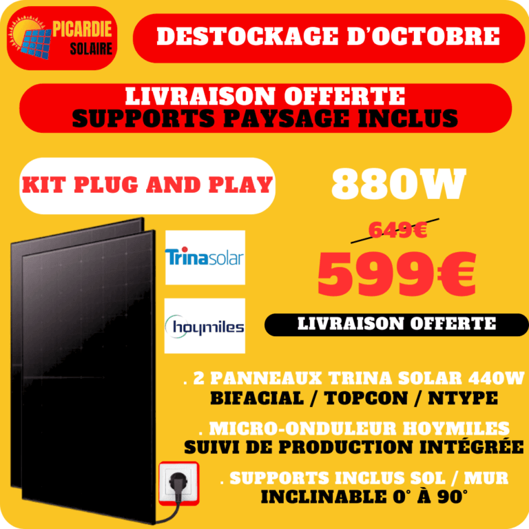 kit solaire a brancher sur prise de courant kit plug and play 2 panneaux